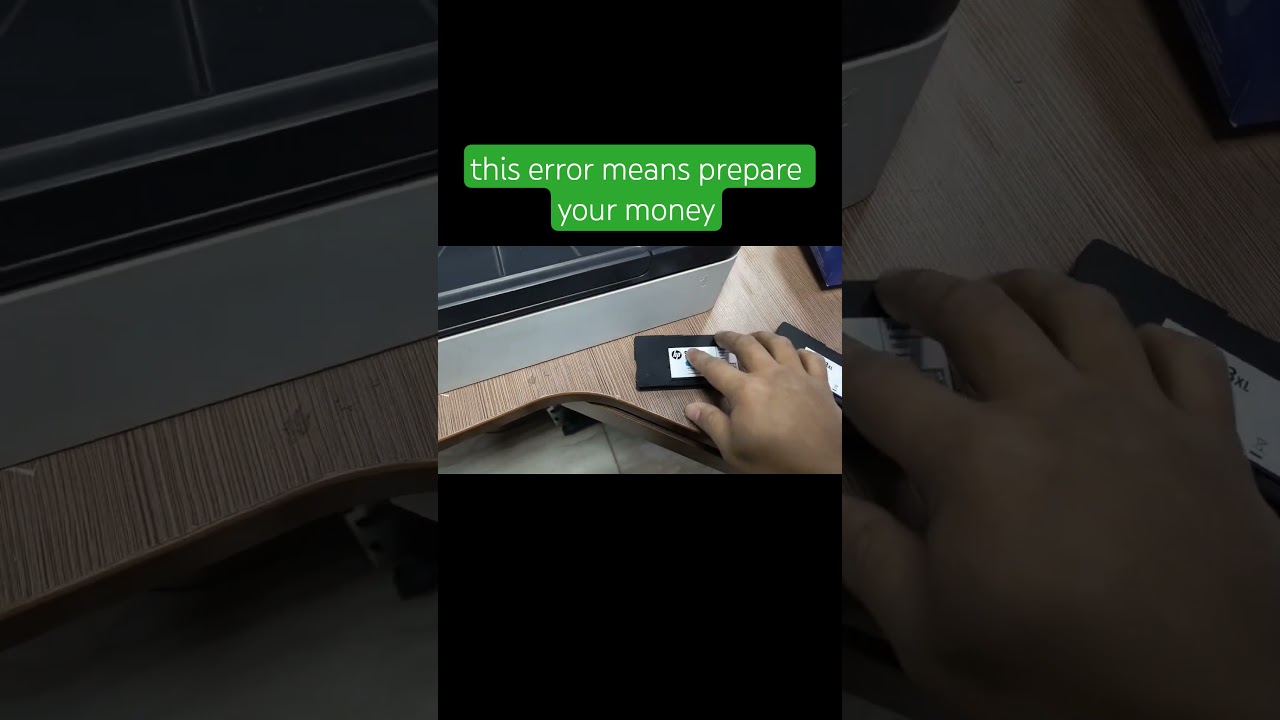 Problem z głowicą drukującą HP OfficeJet Pro 7720/7740 #youtubeshorts #hp