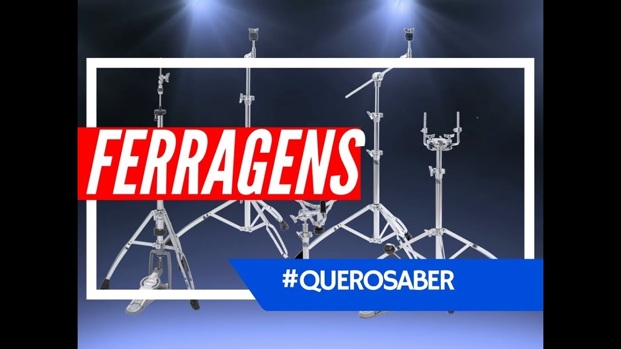 SAIBA MAIS SOBRE FERRAGENS DE BATERIA - EP 20 #QueroSaber