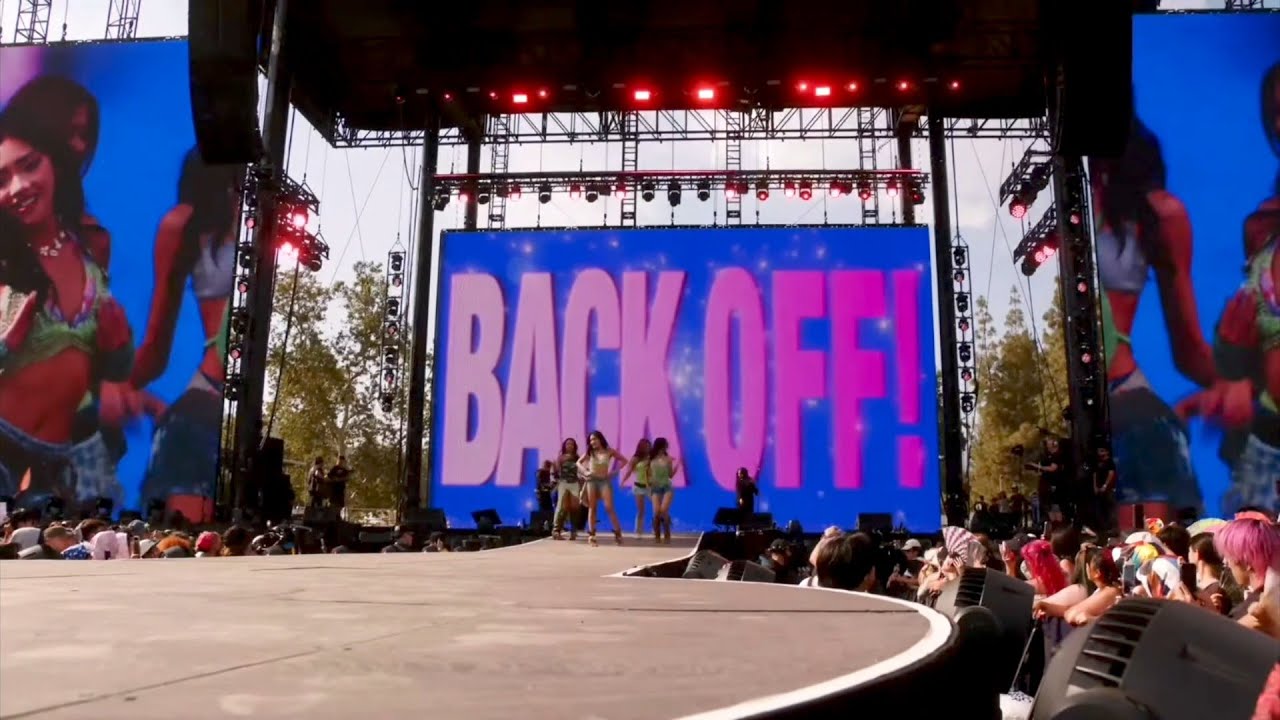no na it's 'BACK OFF' new song (Live Stage at Head in The Clouds 2025 88rising)