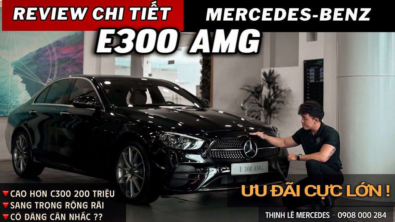 Nếu Như Mercedes E300 Giá Chỉ Cao Hơn C300 Một Chút | Thì Nên Chọn Xe Nào ?