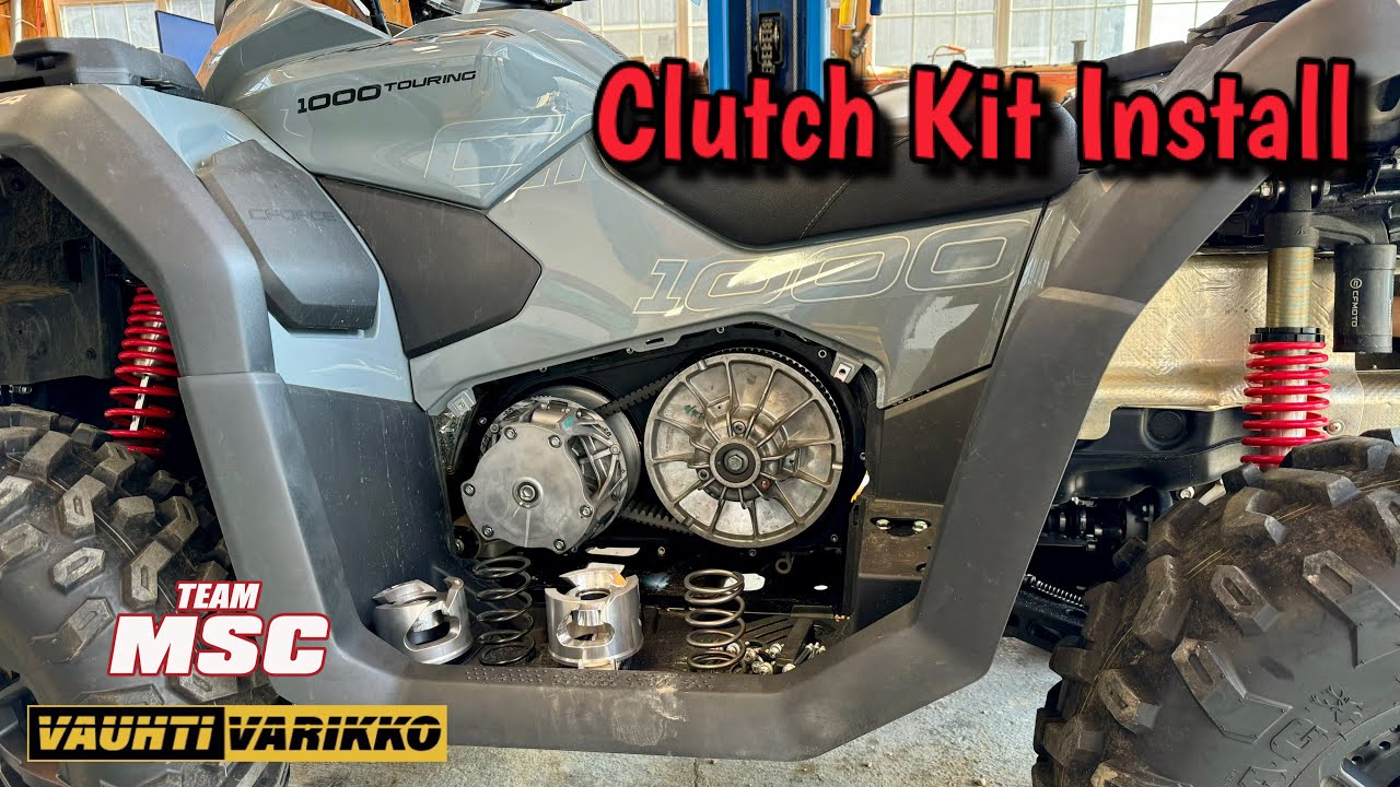 Установка комплекта сцепления CFMOTO CFORCE 1000 и 800 Gen 3 | Team MSC Stage 3 Trail