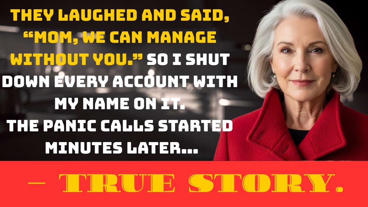 HER TRUE STORY FROM OHIO 👵💸 They Laughed 'Mom We Can Manage' So She Took It All Back And...
