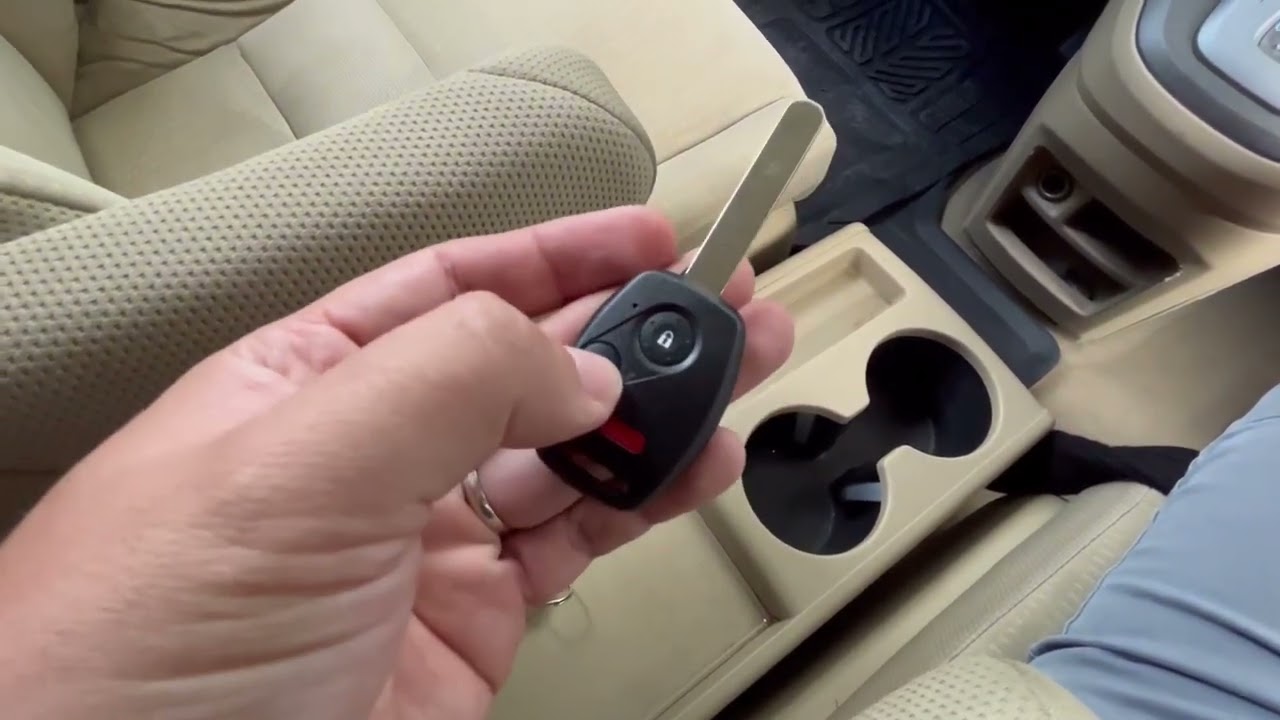 Control Remoto Honda CRV Program Key