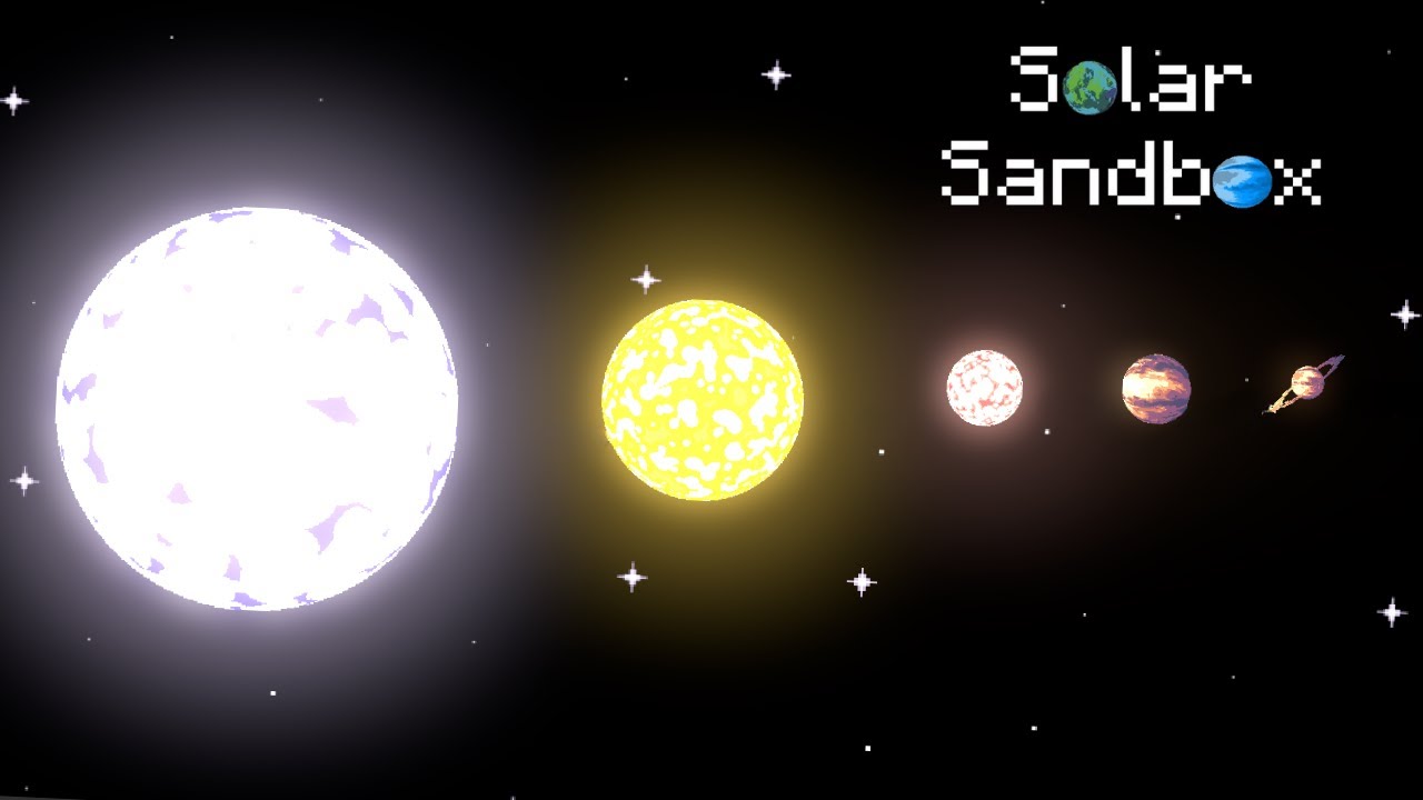 Solar Sandbox A 2D Universe Sandbox! EVEN MORE UPDATES