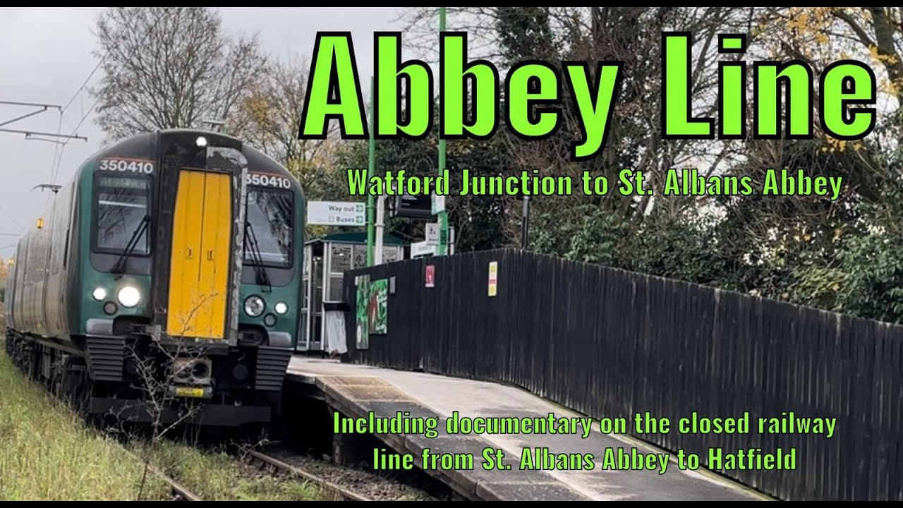 Abbey Line (Watford Junction to St. Albans Abbey) - DRIVERS EYE VIEW