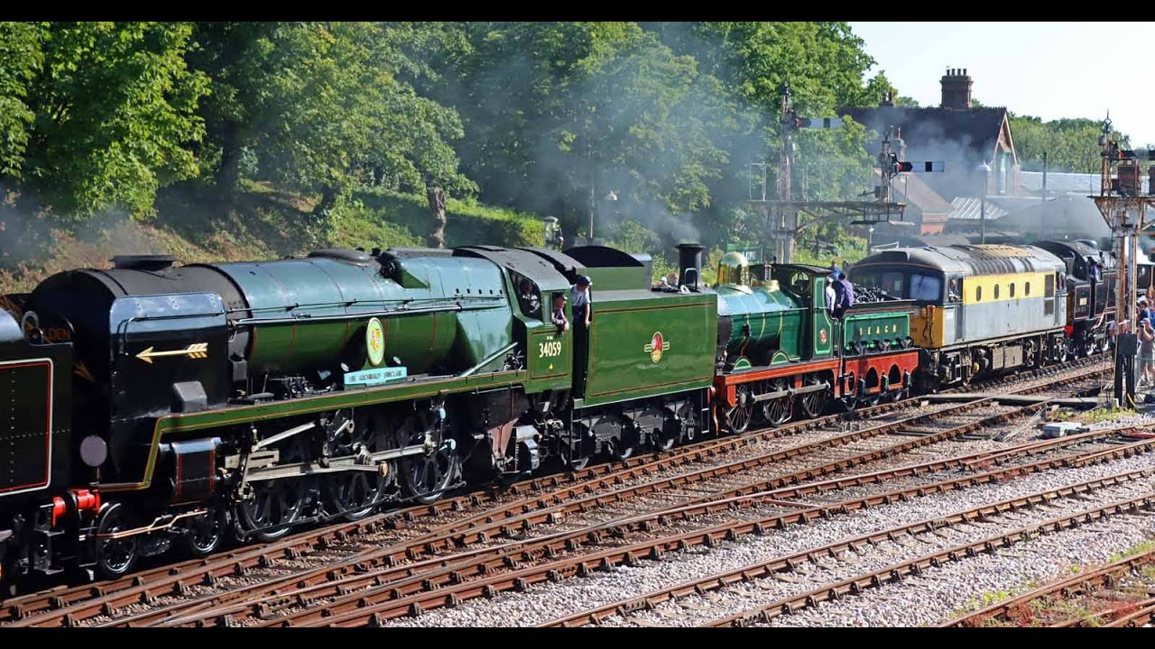 Bluebell Railway Cavalcade Horsted Keynes August 2025