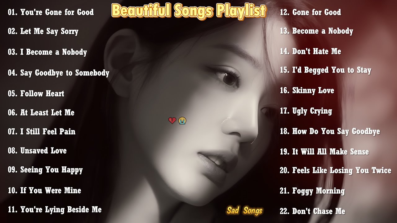 Beautiful English Sad Songs 2026💔😭 Good Vibes Emotional Songs Nonstop || Slow sad pop Playlist
