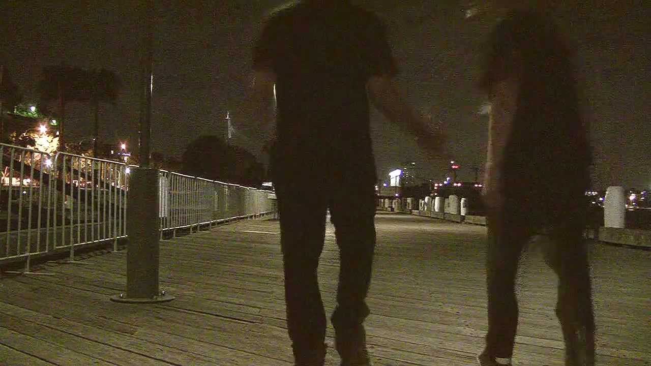 Hiltzy & Campbell shuffling in Sydney