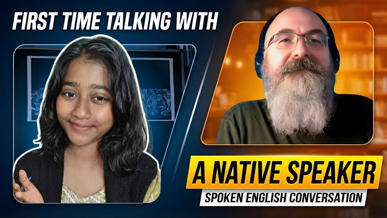 Talking With A NATIVE SPEAKER (Wonderful Experience)
