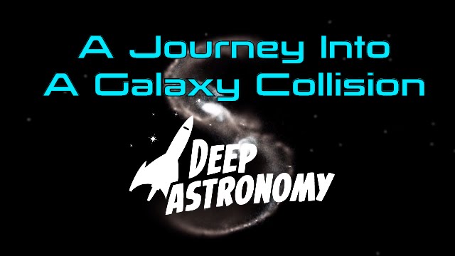 A Journey into a Galaxy Collision