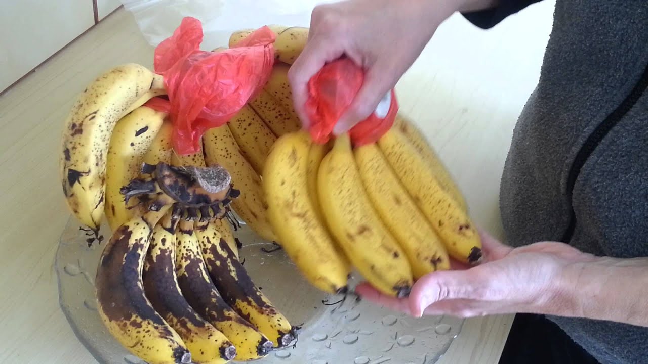 Banana Tips and Tricks For Storage -- Slow Down Ripening!