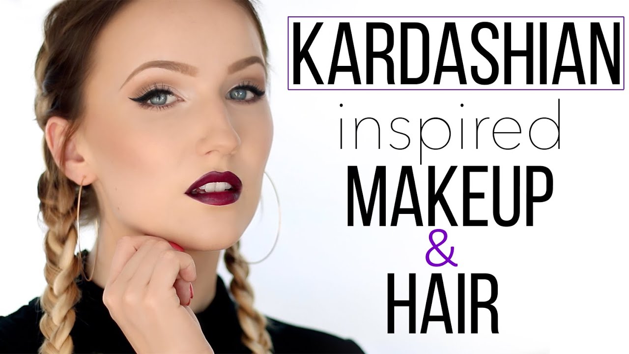 KARDASHIAN INSPIRED MAKEUP & HAIR TUTORIAL - TheBeauty2go