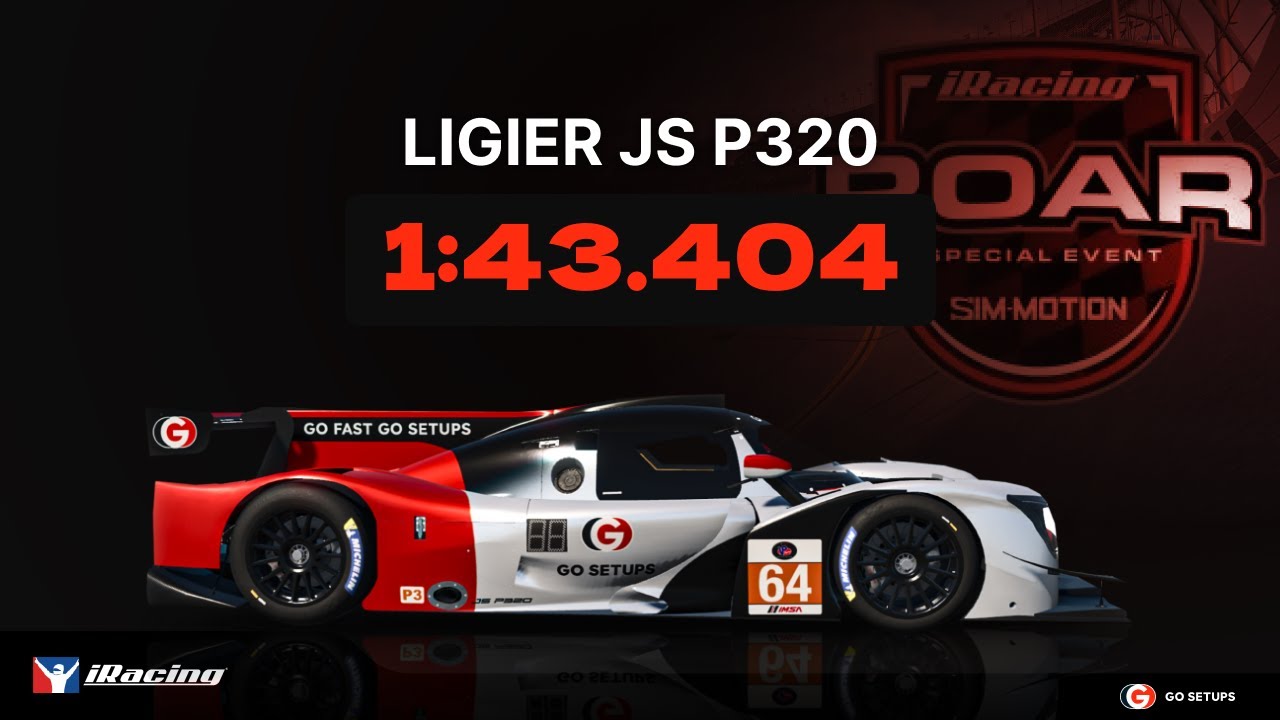 iRacing | Ligier JS P320 - Daytona - ROAR Special Event | Hotlap (Before The Update)