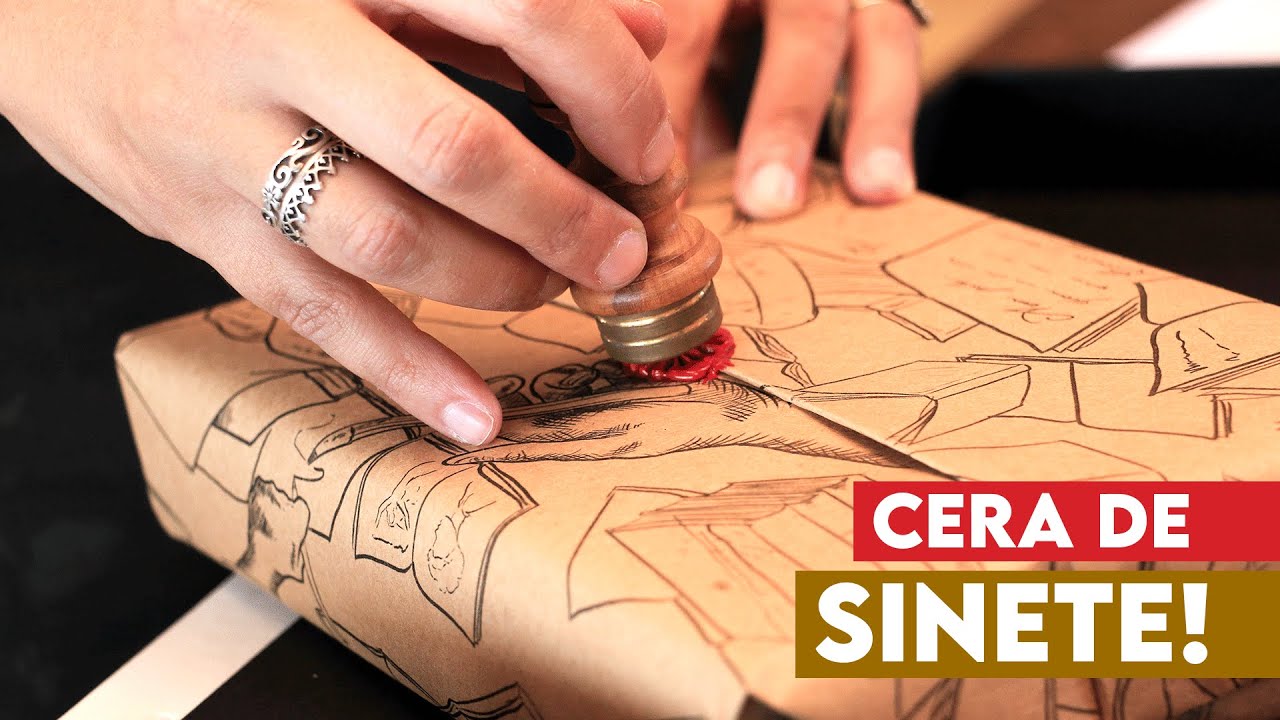 Cera de sinete / Selo de carta medieval FÁCIL e BARATO! - Dá pra fazer! #003