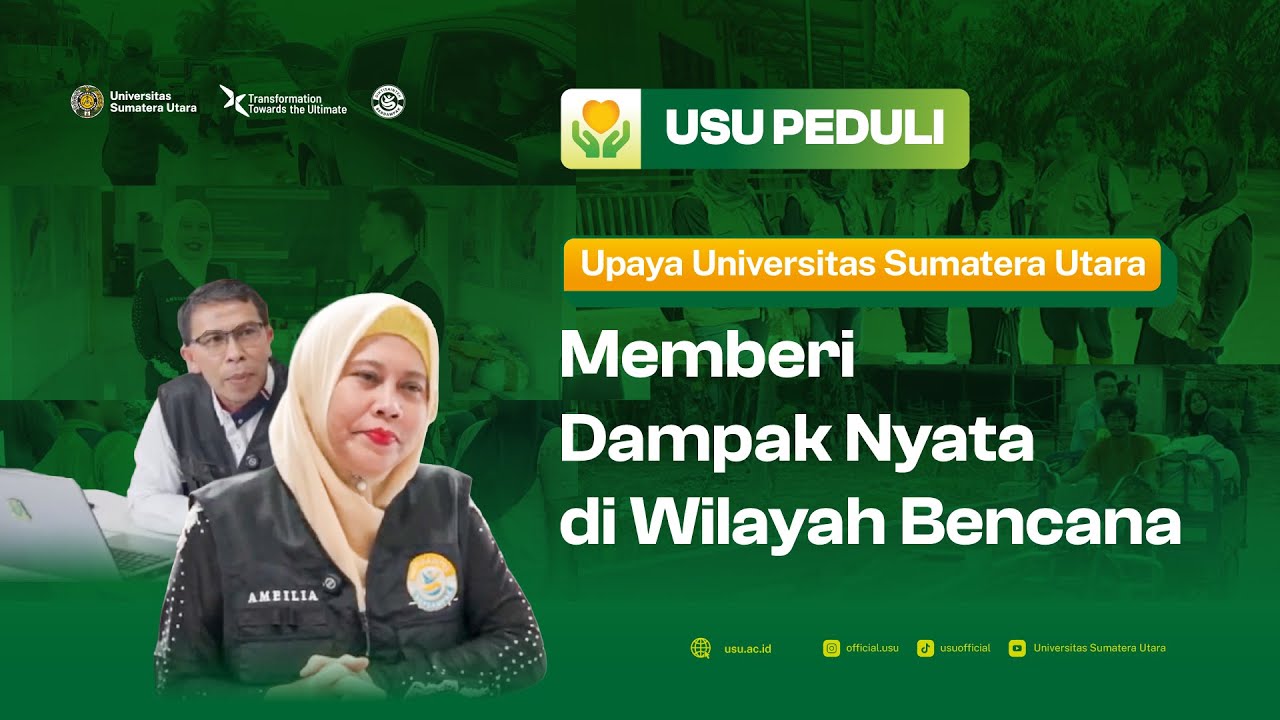 U.CAST Ep. 17 - USU Peduli, Memberi Dampak Nyata Ditengah Bencana