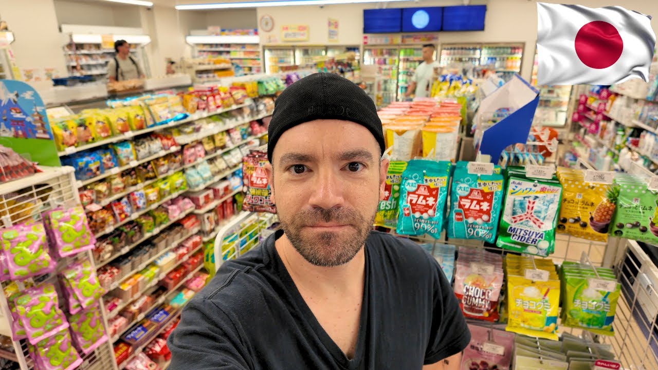 Только продукты из магазинов шаговой доступности 24 часа в Токио, Япония 🇯🇵
