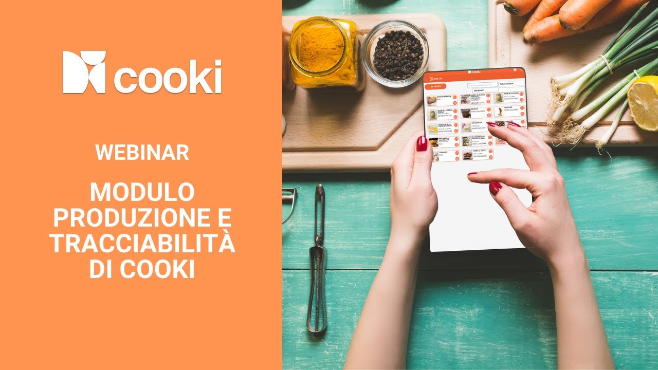 Webinar  - Modulo produzione tracciabilit&agrave;
