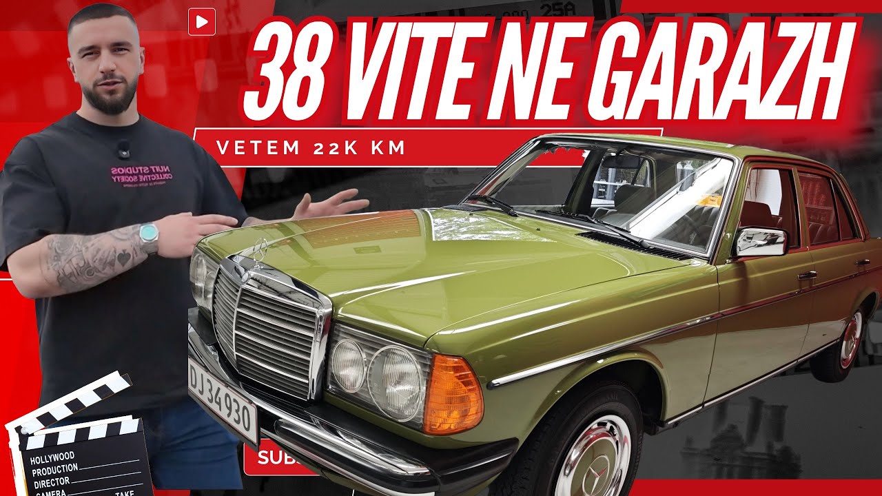Makina me Origjinale Mercedes W123 ne bote  | ALCARS
