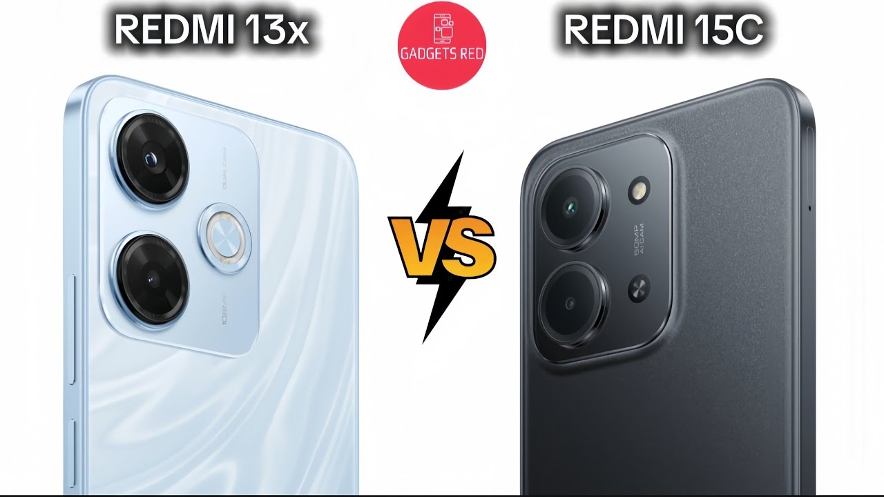 REDMI 13x vs REDMI 15C | Full comparison