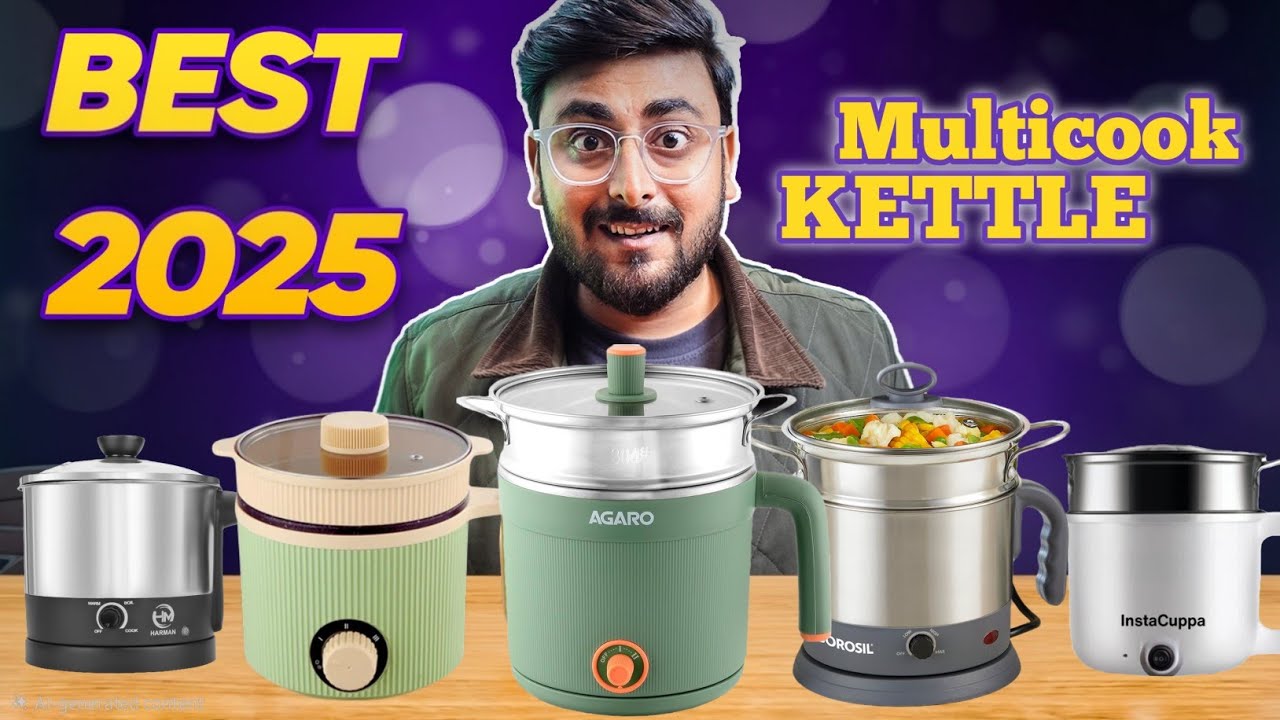 Top 5 Best Multipurpose Electric Kettles for Students & Hostellers ⚡🍜