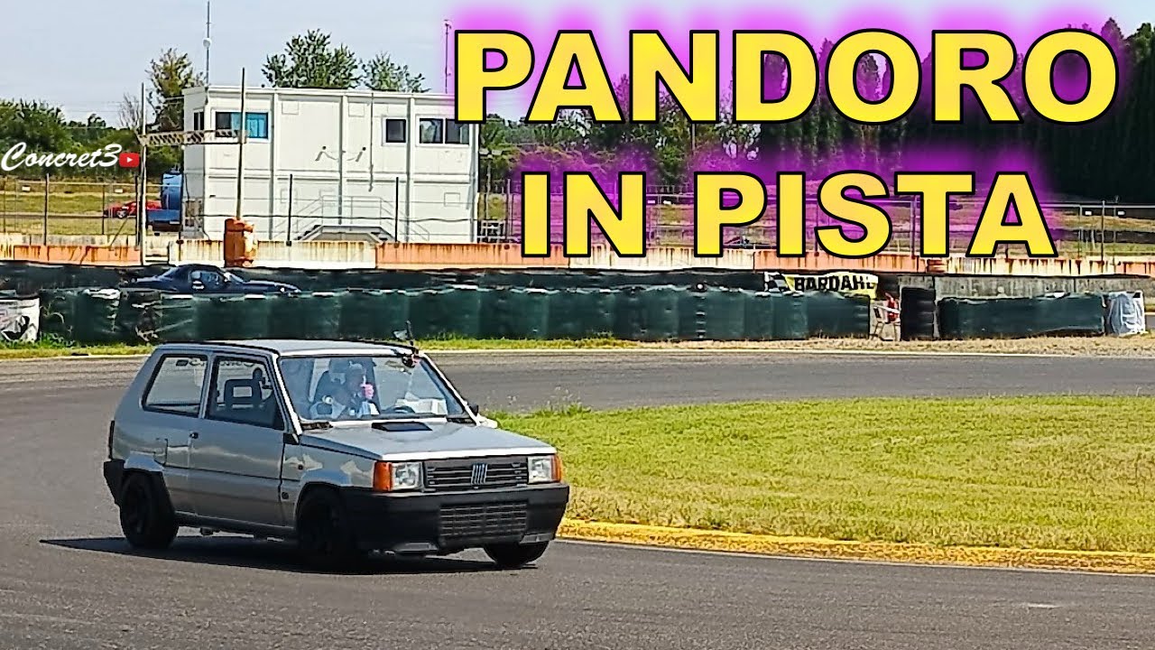 Fiat PANDA TURBO IN PISTA contro TUTTI 🔥 | Castelletto di Branduzzo Circuit