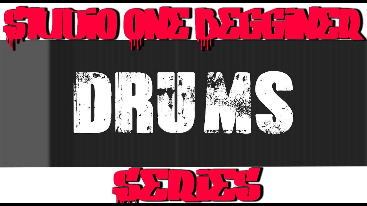 Presonus Studio One Producer Series Beginner Drums