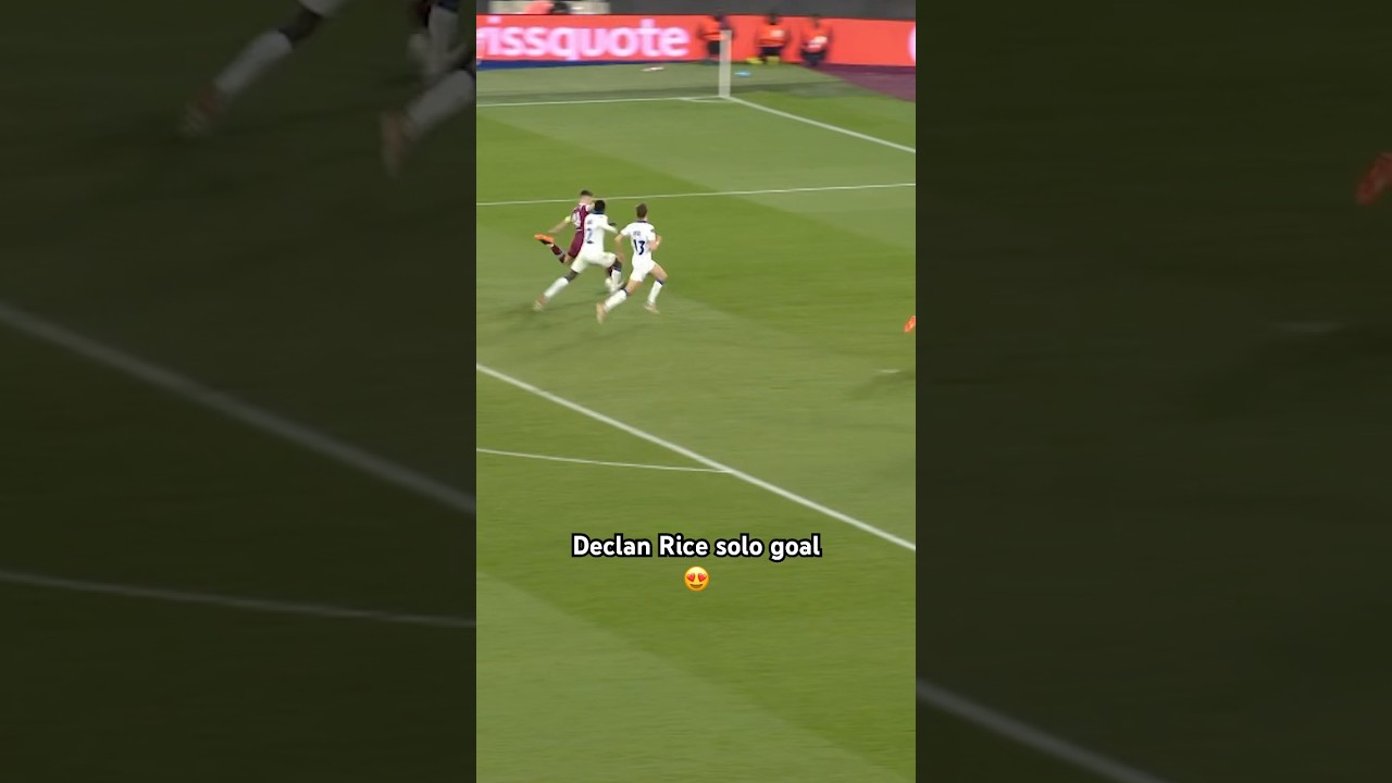 Declan Rice SOLO-GOAL!