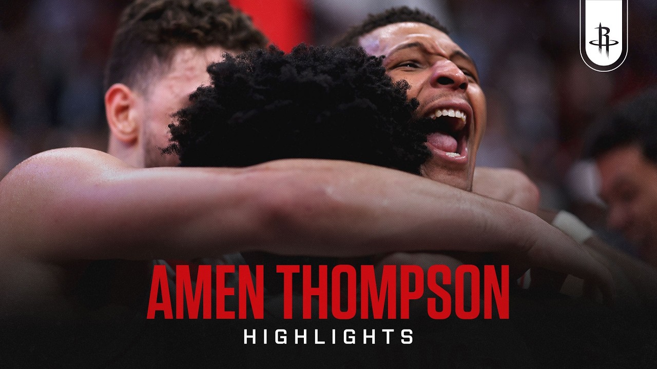 Amen Thompson (24 points) Highlights vs. Miami Heat