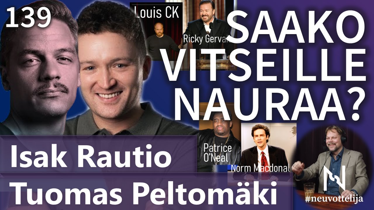 Tuomas Peltom&auml;ki Isak Rautio Saako vitseille nauraa #neuvottelija 139