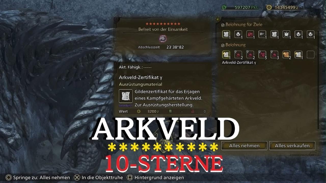 MHW:👑ARKVELD 10-STERNE-ThirdTry.MyHeart Alda XD.(ThisBuild is NO PERFECT But Solid Enough❤️^^)