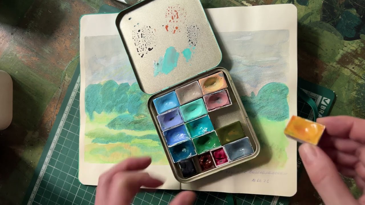 Скетчбук от art creation или как я провела лето!