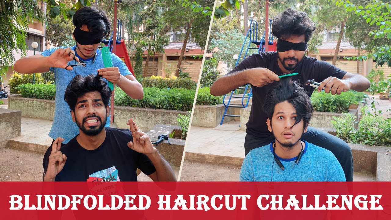 Blindfolded Haircut Challenge | Nirbhay Singh | Pramod Rawat | Funk You