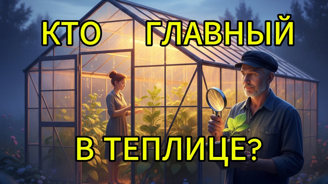 Теплица: место, где женщина создаёт будущее 🌱 | Дачные истории
