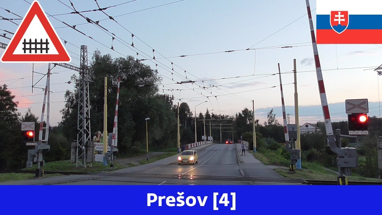 Železniční přejezd/Železničné priecestie Prešov [4] (SK) - 31.7.2017