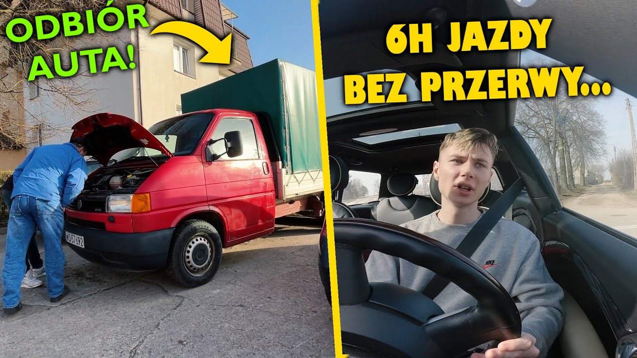 ODBIÓR AUTA Z TATĄ! - TRASA 200KM I NARZEKANIE XD