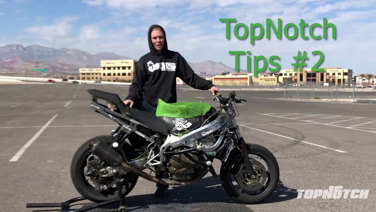 Topnotch Tips #2 Seat Stand Wheelie