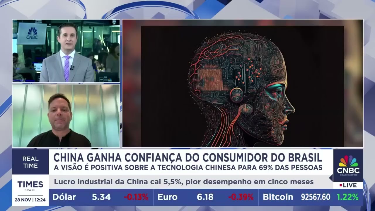 Tecnologia chinesa ganha confiança do brasileiro e muda consumo nacional - Times Brasil / CNBC