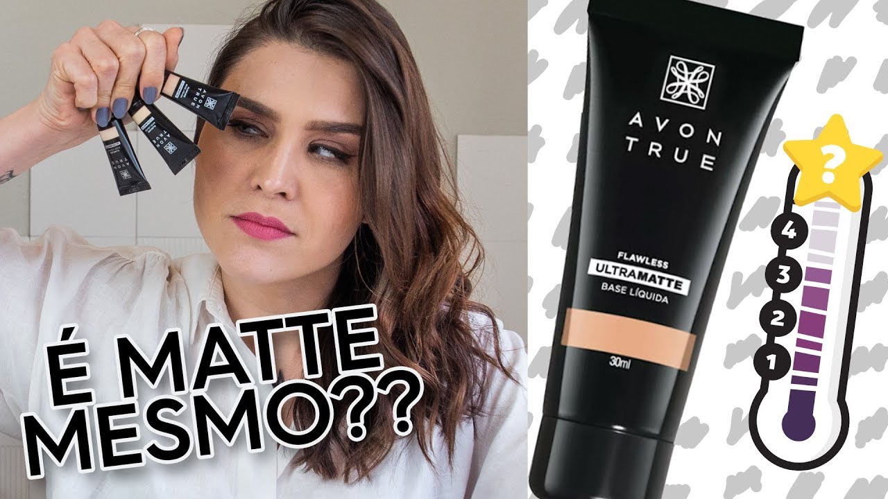 CHATÔMETRO: True Base Ultramatte AVON | Lu Ferreira | Chata de Galocha