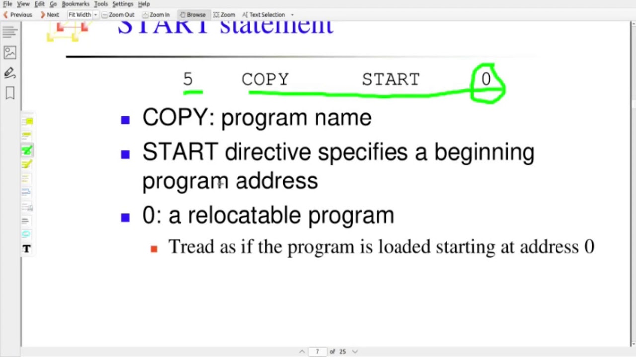 17. Assembler- Machine Dependent features-