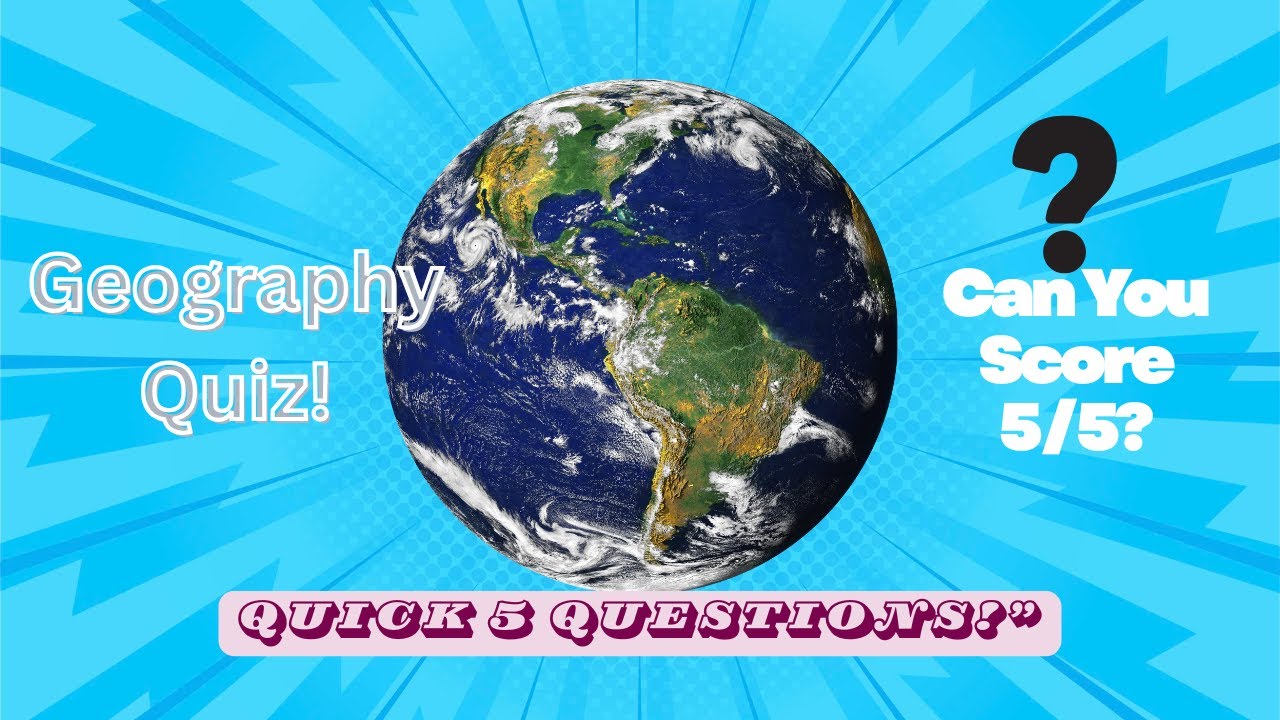 Improve Your World Knowledge Fast! 🌐 Edushine SL Geography Quiz