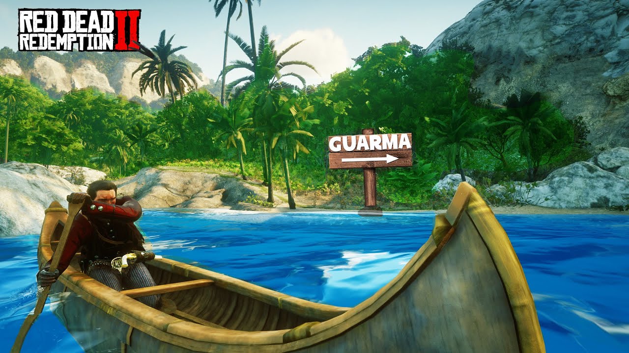 JE RETOURNE À GUARMA À LA RAME SUR RED DEAD REDEMPTION 2