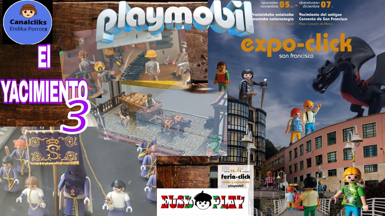 EXPOSICIÓN 3 de EL YACIMIENTO en Bilbao. EUSKOPLAY. 