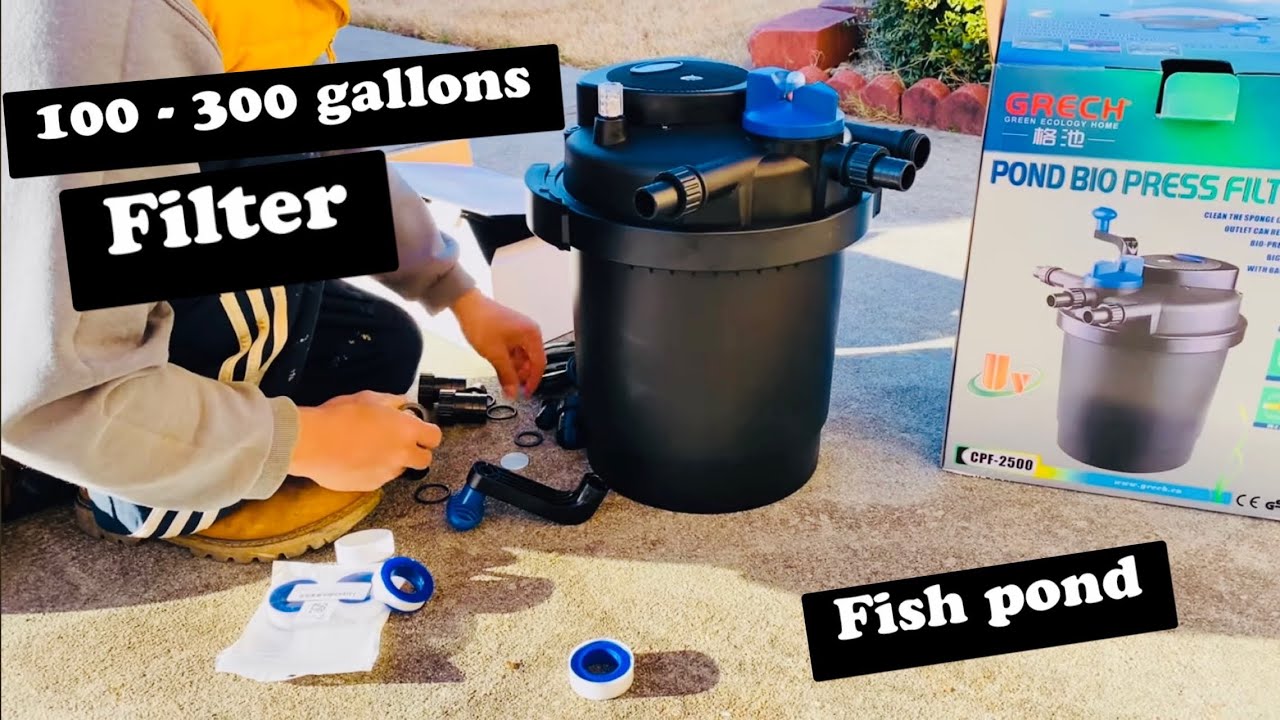 How to Set Up a Pond Pressure Filter and Pump | SUN CPF-2500 | Pond Filtration