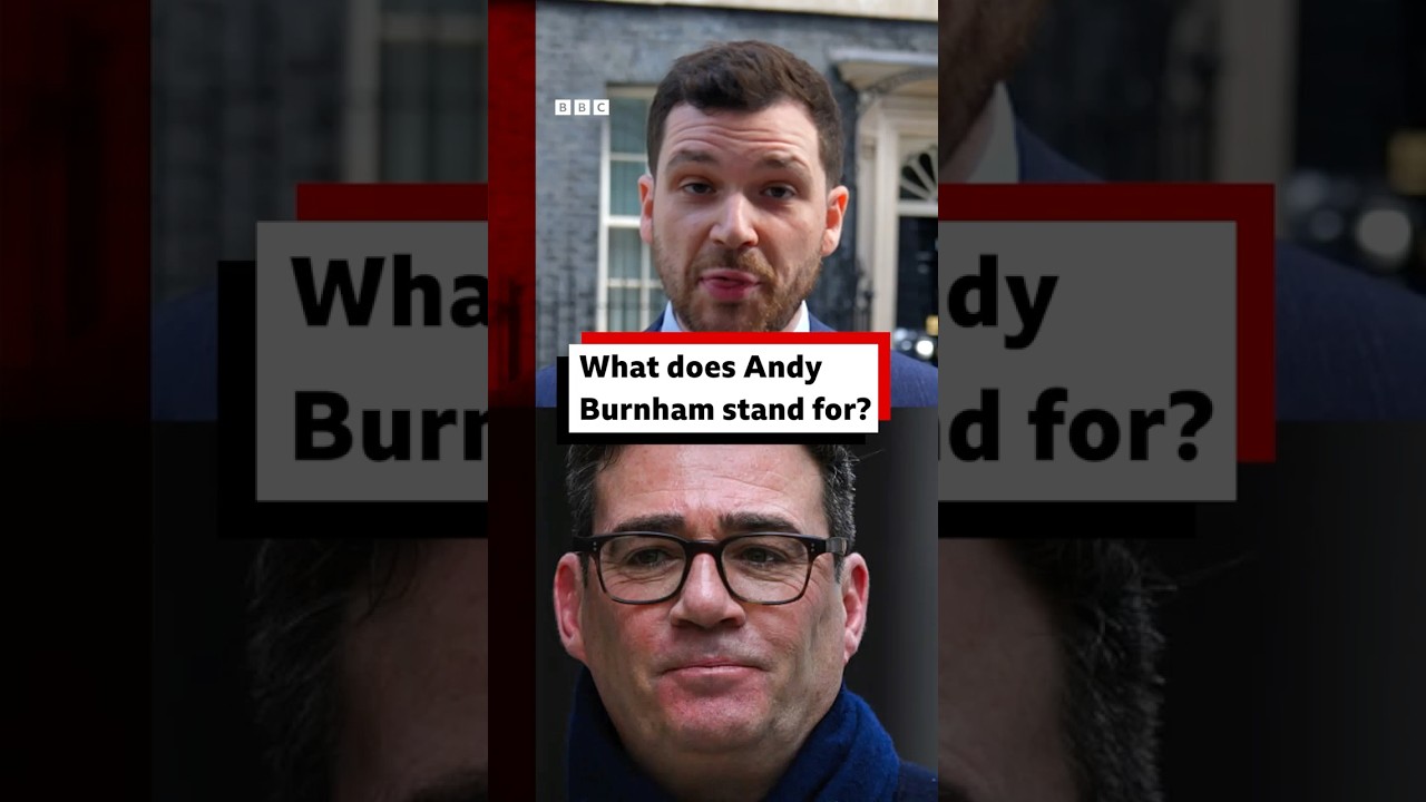What does Andy Burnham stand for? #BBCNews