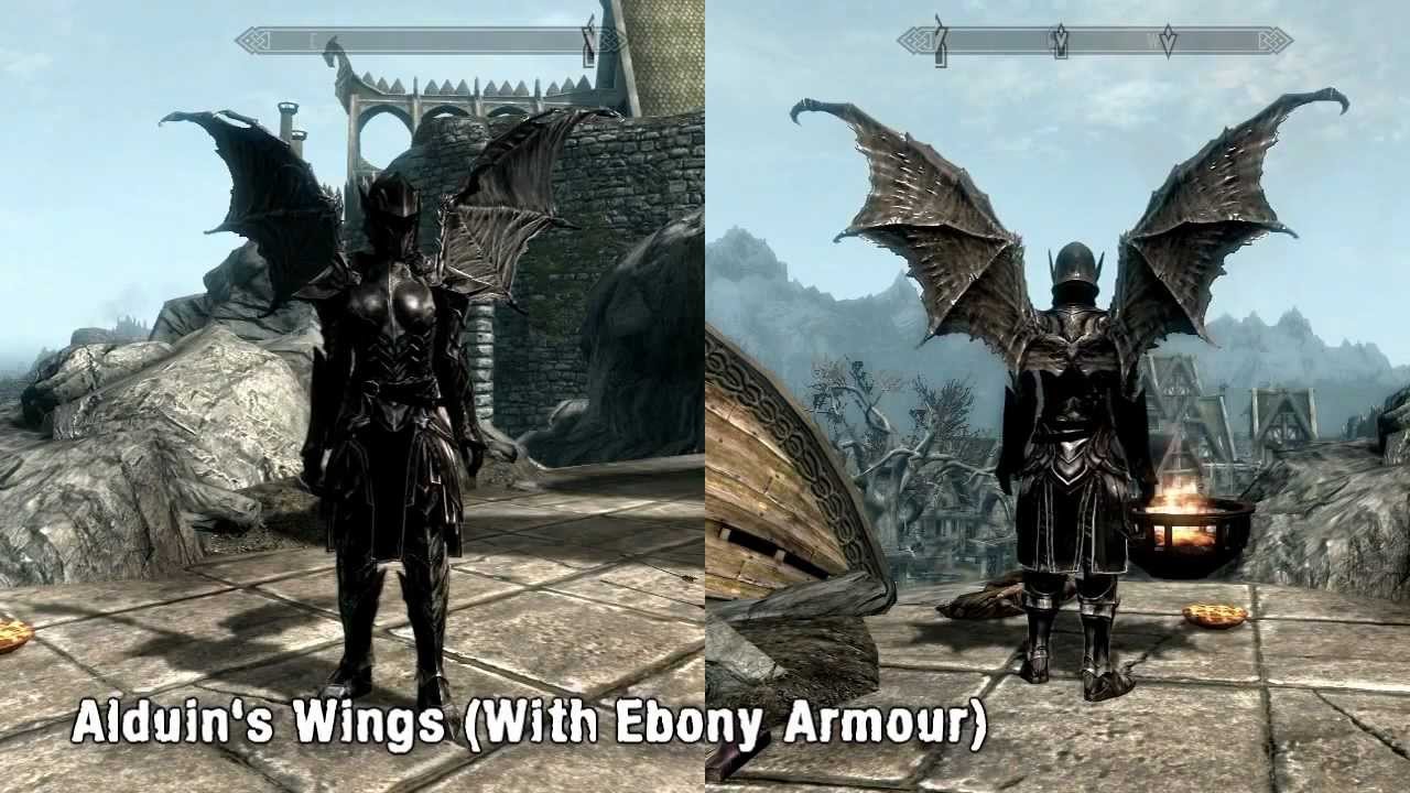 Skyrim Mod Spotlight: Alduin's Wings, The Undercity, Sit Animation