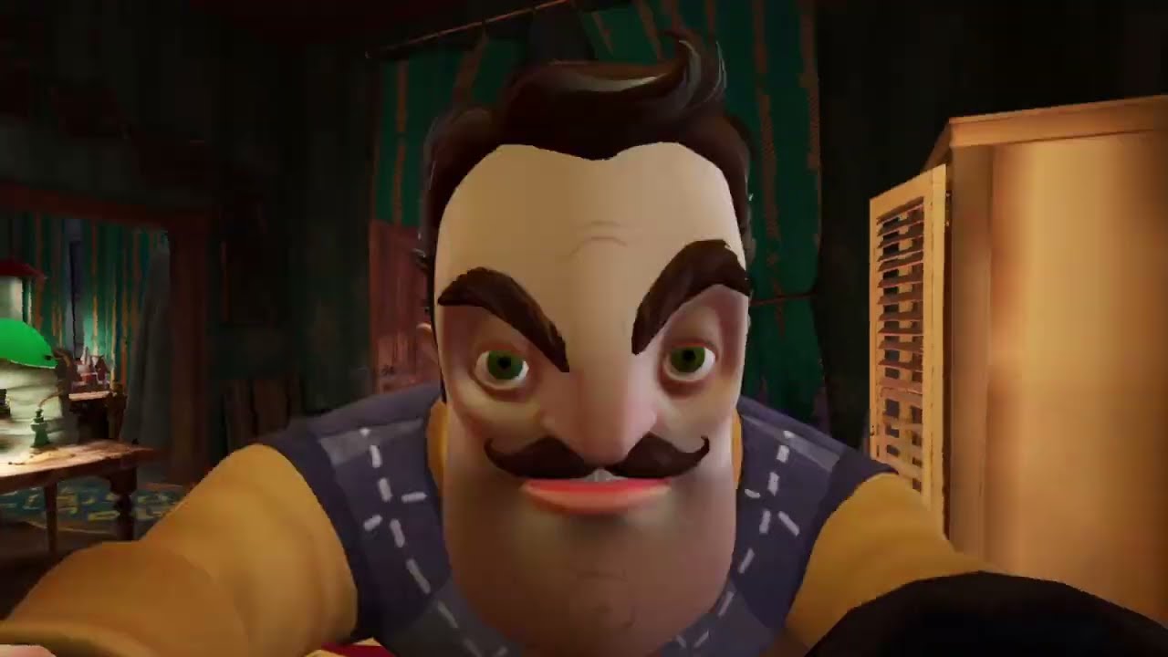 Hello Neighbor 2 the neighbor tried to hug me:seasin 3 episode 14