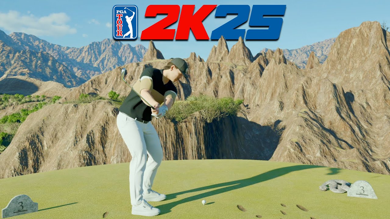 THE PLATEAU IS THE BEST NEW FANTASY COURSE IN PGA TOUR 2K25...