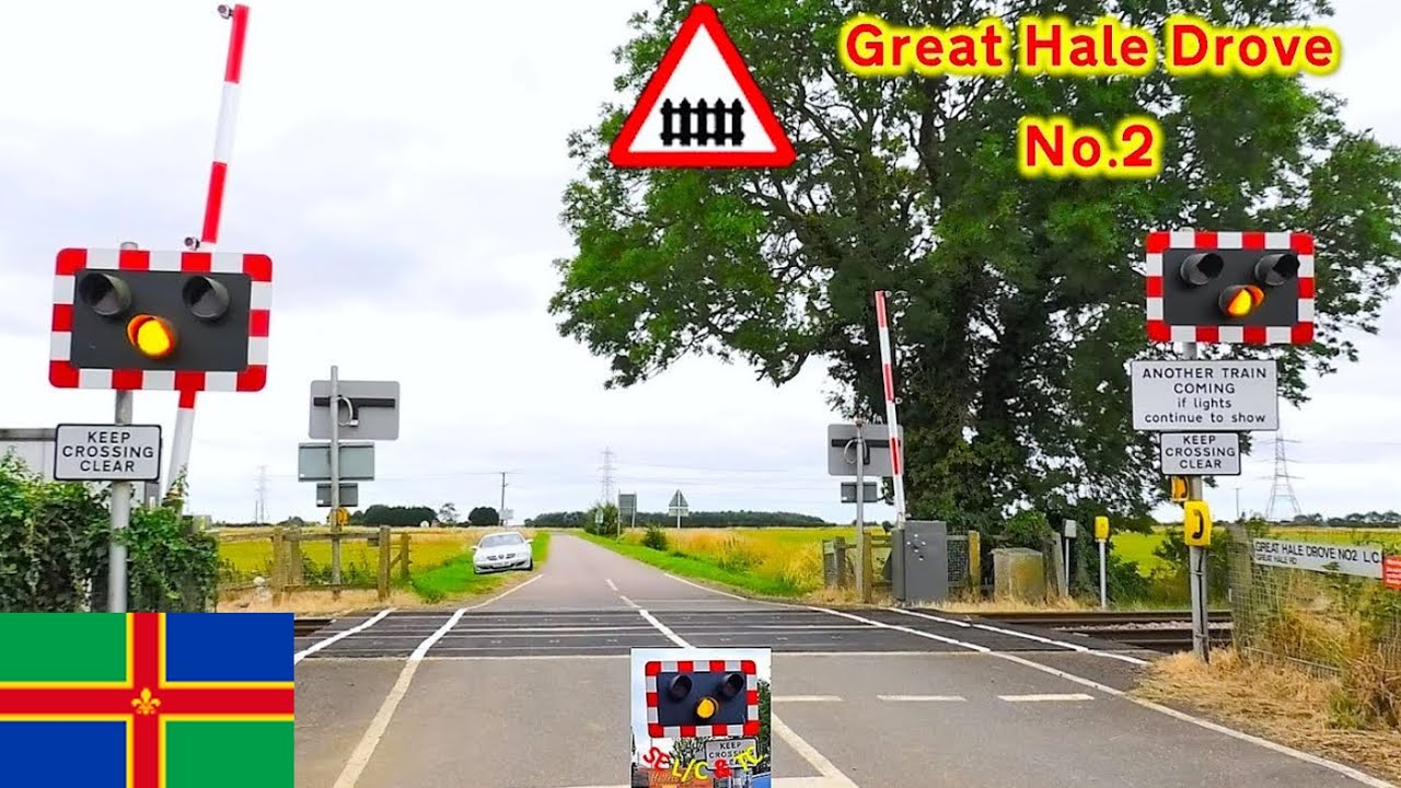 Great Hale Drove Number Two Level Crossing, Lincolnshire