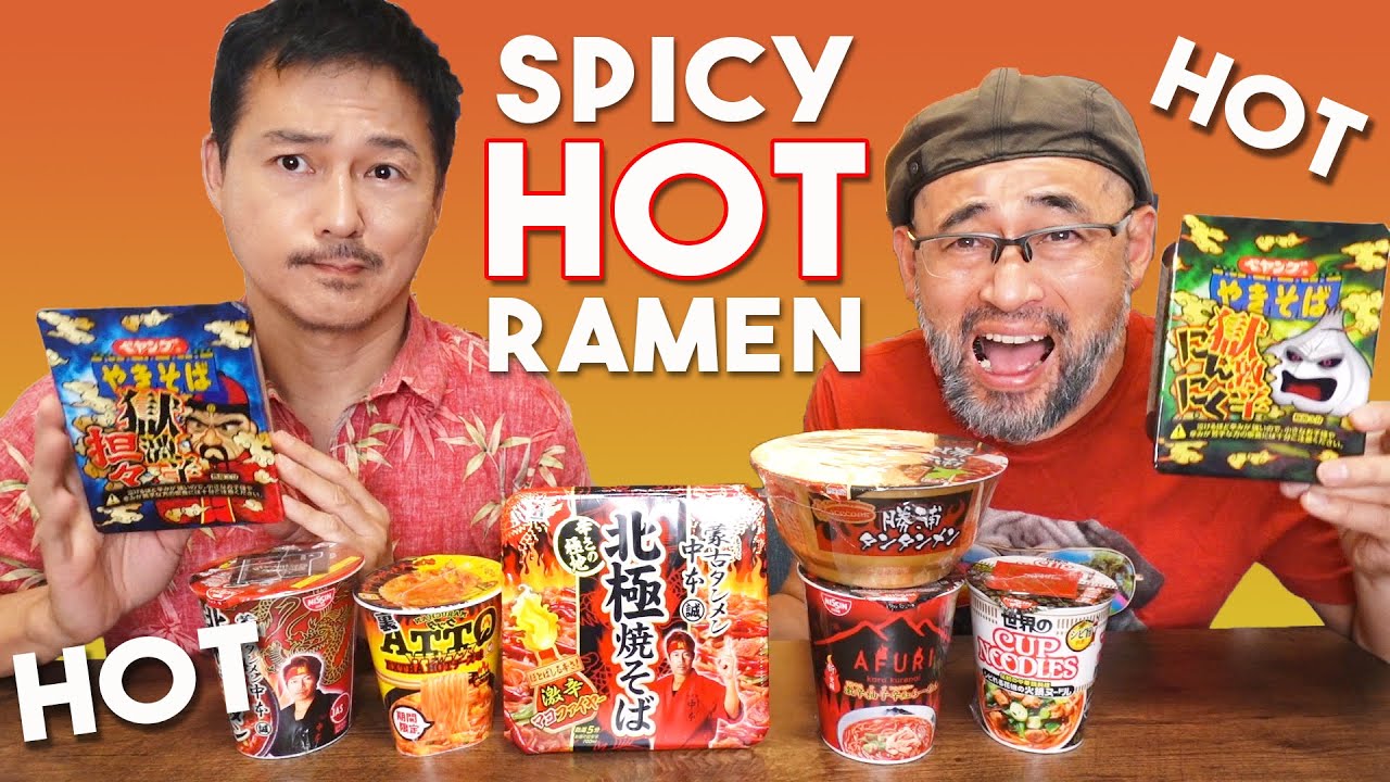 Japan’s Spicy Ramen Taste Test