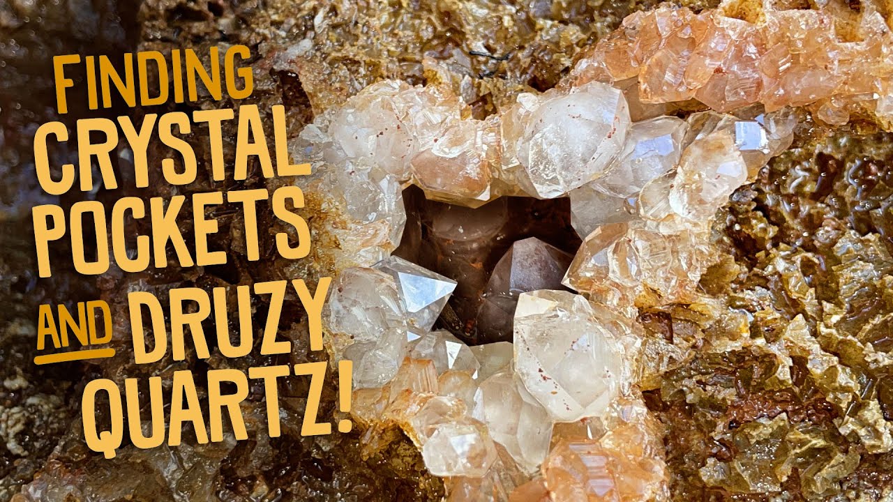 Finding Crystal Pockets and Druzy Quartz!!